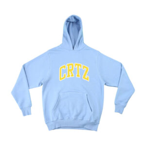 Sweat à Capuche Bleu Corteiz Crtz