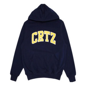 Sweat à Capuche Corteiz Crtz Bleu Marine