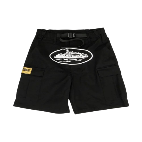 Corteiz-Guerillaz-Cargo-Shorts-Black.jpg Short Cargo Corteiz Guerillaz Noir